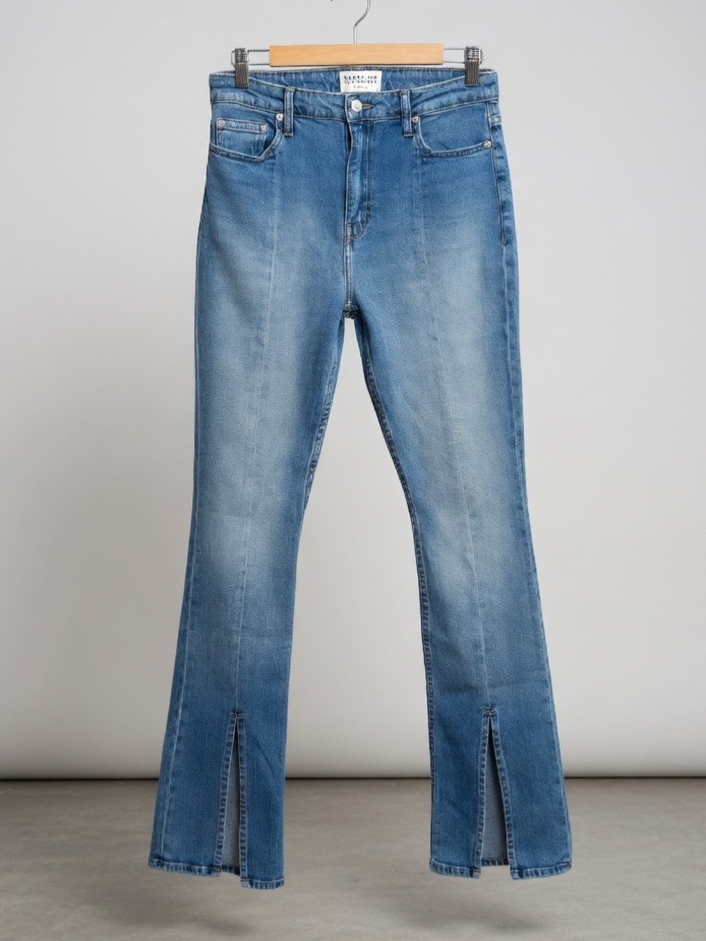 Derek Lam 10 Crosby Lucia Front Slit High Waist Italian Denim Jeans Size 29 New